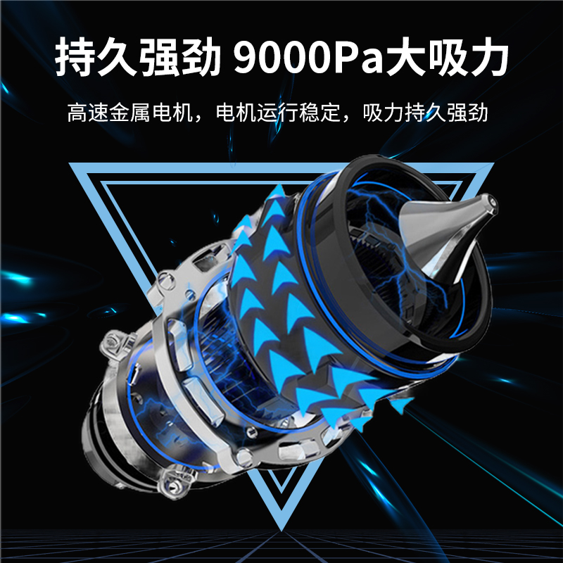 扫地狗 家用无线吸尘器 DS1801 手持式小型强力除螨无线吸尘器 多接头清洁便携高清大图