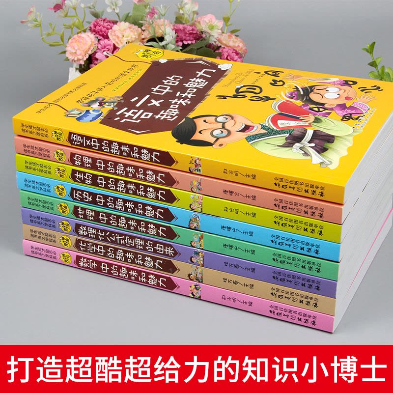 语文中的趣味和魅力 [正版]小升初必读的课外书物理中的趣味和魅力初中生课外书必读趣味数学小四门必背知识点初中语文英语化学图片