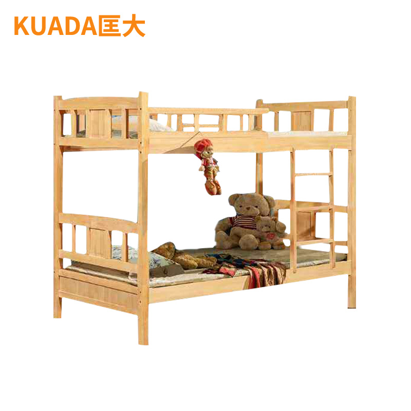 匡大实木床高低床上下铺宿舍床KDC010T高清大图