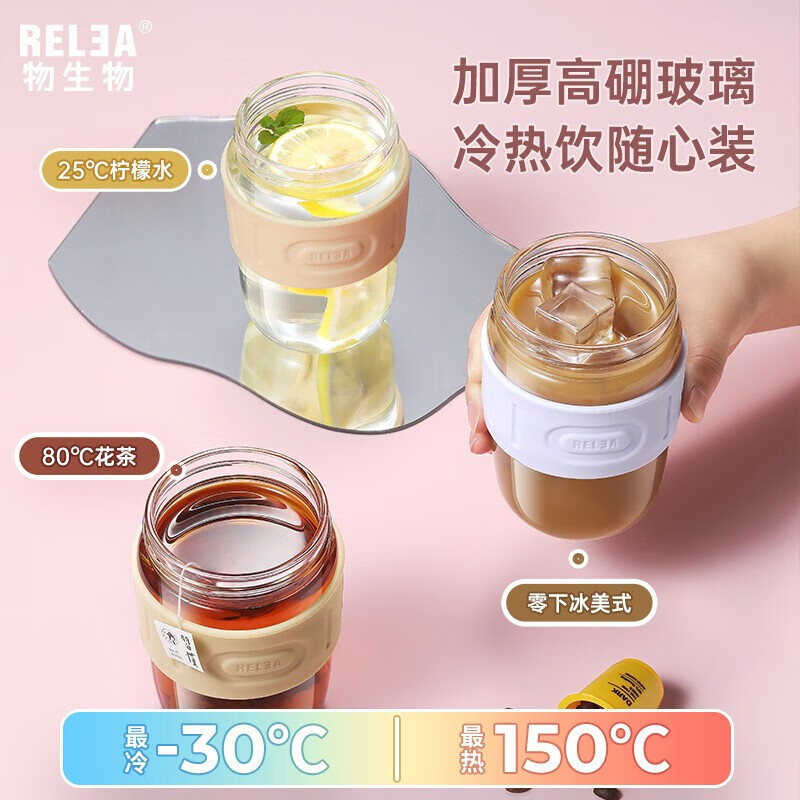 物生物星语玻璃杯360ML全新升级款JV012265-0360-ZS绝绝紫高清大图