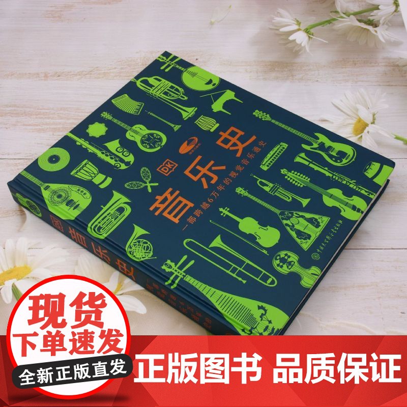 [正版]DK音乐史 国家大剧院联名版一部跨越万年的视觉音乐通史 世界音乐历史知识科普书现代乐器发展进化史 莫扎特故事高清大图