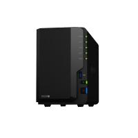 群晖(Synology)DS220+替代DS218+ 2盘位NAS网络存储服务器(无内置硬盘)不规则体SATA接端口