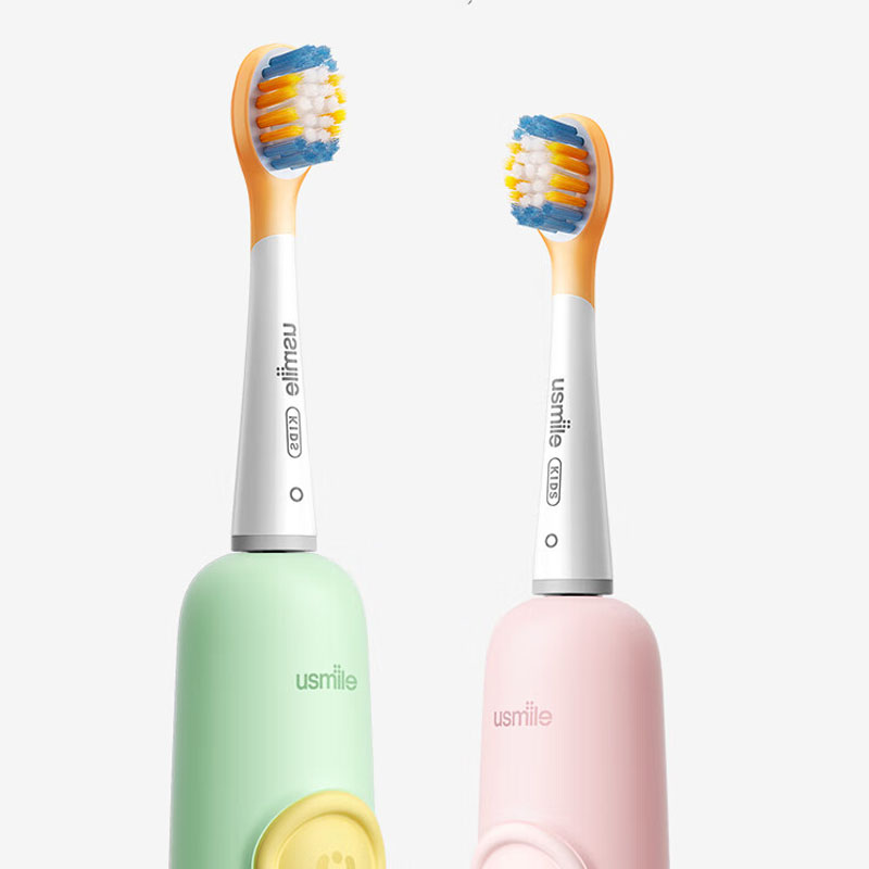 usmile笑容加 电动牙刷Q4 绿/粉(二色可选)高清大图