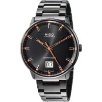 Mido/美度瑞士自动机械表女款大日历mm不锈钢镀玫瑰金防水腕表