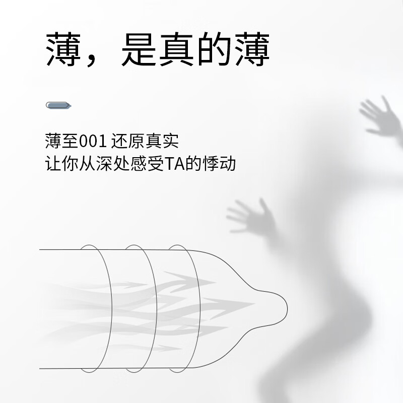 OLO玻尿酸避孕套超薄0.01隐形裸入3只装避孕套001超润滑持久安全套10只装 超薄001高清大图
