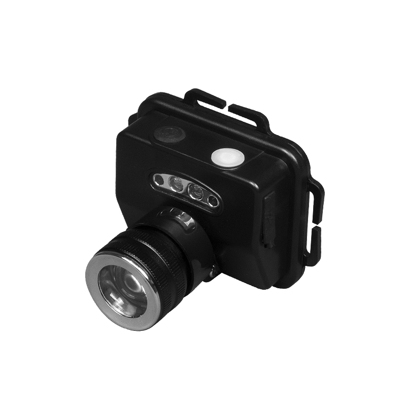 光源速GYS5112红外感应防爆头灯led户外强光智能微型防水头灯 黑色高清大图