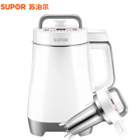 苏泊尔（SUPOR）多功能豆浆机 1.2L/升 高速破壁免过滤预约 米糊五谷底盘加热显示屏功能 DJ12B-P17E