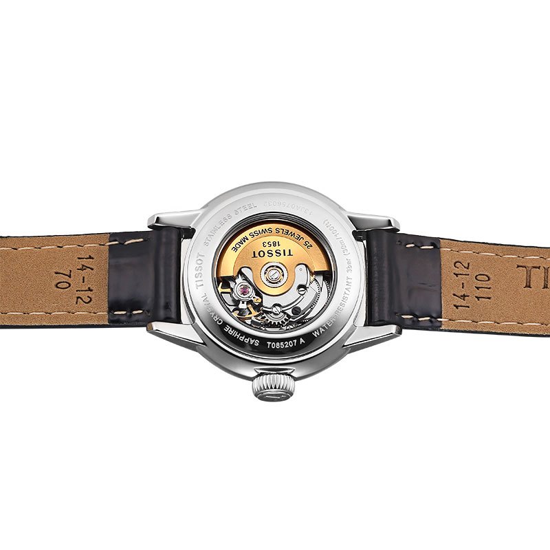 瑞士TISSOT 天梭 卡森系列 简约自动机械女表T085.207.16.013.00高清大图