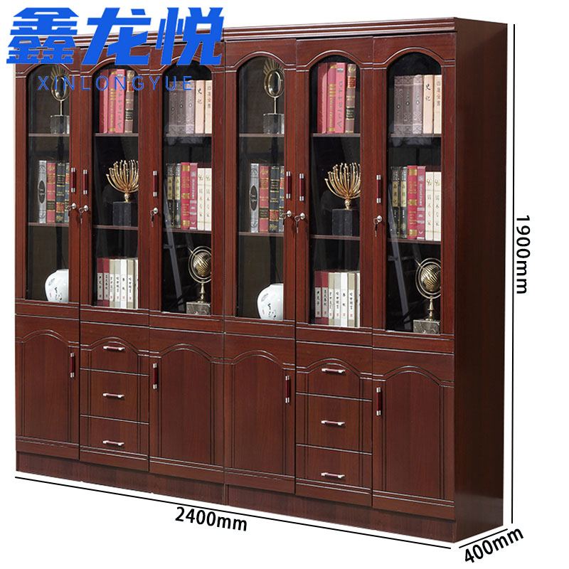 鑫龙悦文件橱六门六抽台高清大图