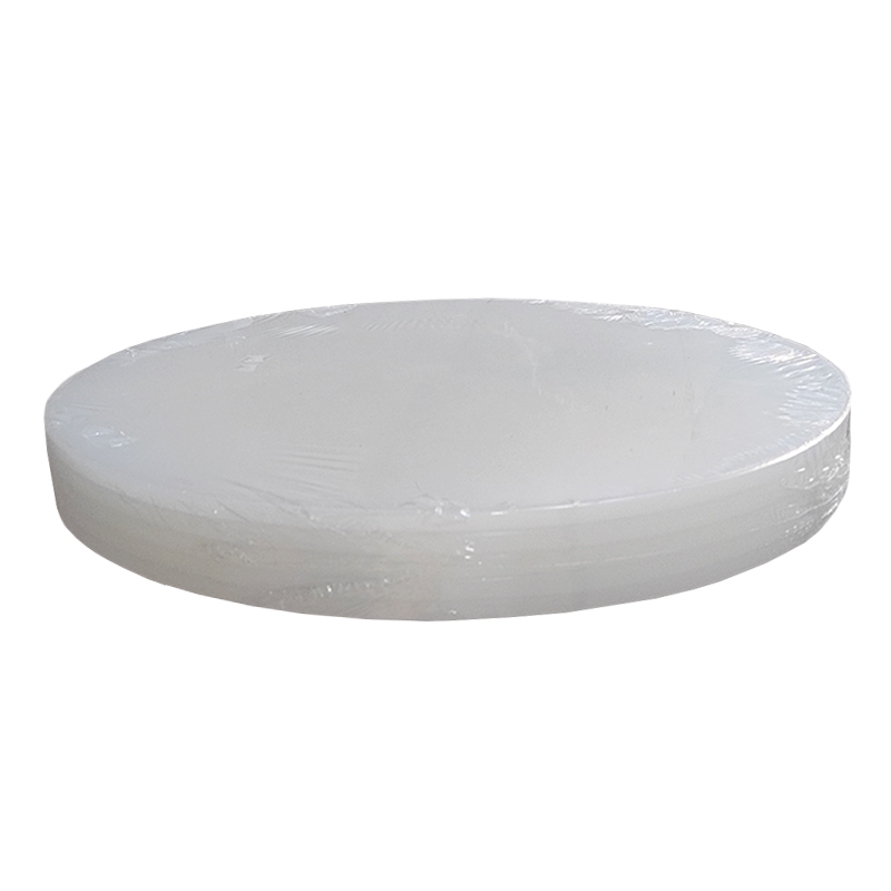 炯毅 菜板PE塑料切菜板圆形砧板抗菌防霉实心加厚切肉切菜剁肉板菜墩 塑料菜墩 50cm*50cm*5cm 个