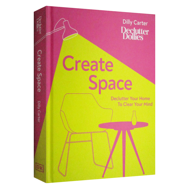 [醉染正版]英文原版 Create Space 创造空间 整理你的家来清理你的思绪 简化生活空间 家庭实用指南 DK百科高清大图