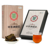 中茶 湖南安化黑茶中茶冰碛岩茯砖茶 1000g