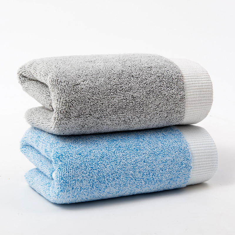 孚日sunvim洁玉a类无荧光纯棉百搭型锦瑟毛巾家用洗脸巾2条装