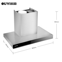 欧意(OUYI) 大吸力免拆洗触控欧式家用抽油烟机
