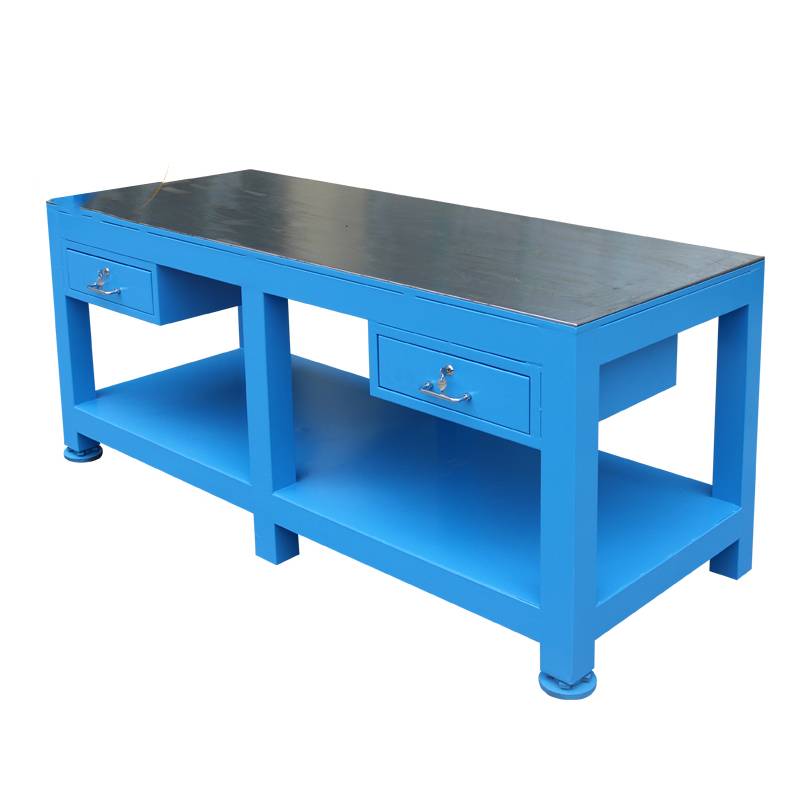 豫仲迈 重型钳工工作实训操作台2000*1000*800mm两抽/张高清大图