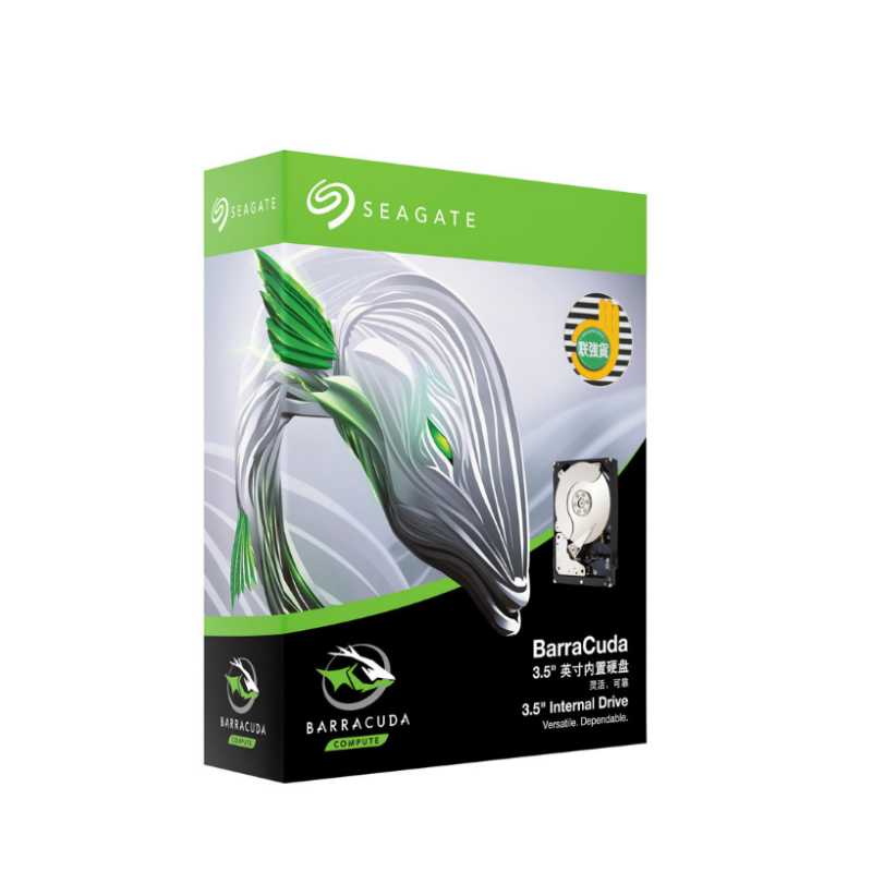希捷(Seagate)酷鱼系列2TB 7200转64M SATA3 台式机硬盘(ST2000DM008)