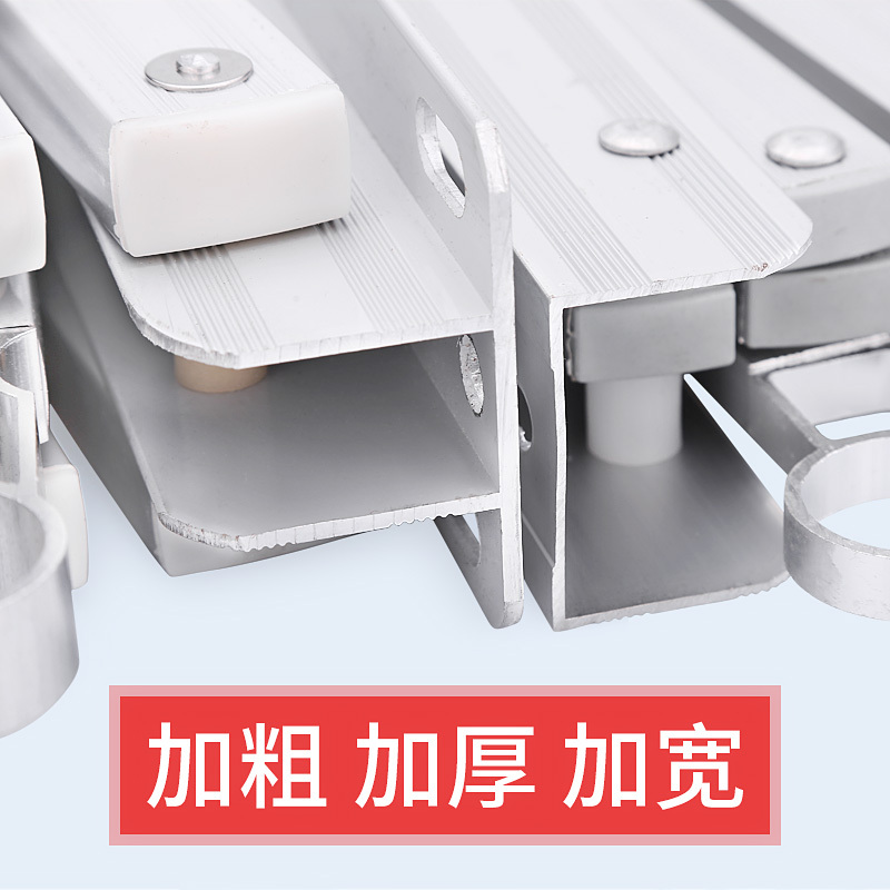 室外伸缩晾衣架户外折叠窗外|亮银色送12被夹 [升级加厚加强筋]3.9米三杆