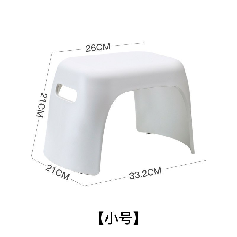 美帮汇小凳子塑料加厚板凳防滑家用儿童凳踩脚凳脚踏宝宝矮凳子浴室洗澡高清大图