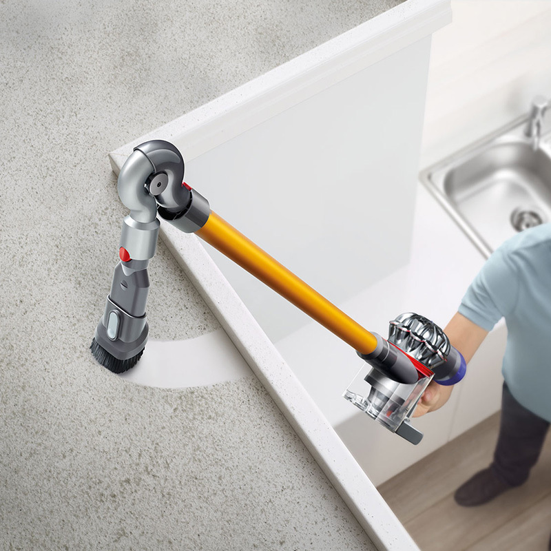 戴森 DYSON V8 Carbon Fiber 家用手持无线大功率强力 吸尘器 6吸头+2配件