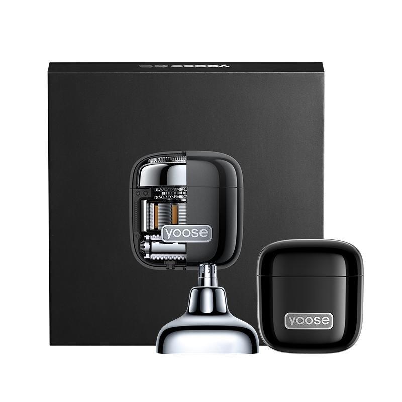 有色(yoose)D1-T多功能便携剃须刀(暗夜黑)