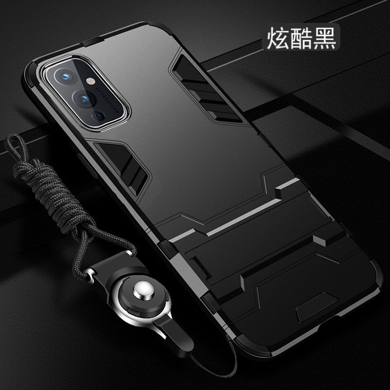 KONEL [型号可选]一加9/9pro手机壳8pro保护硅胶套5g全包OnePlus7Tpro气囊防摔软硬支架铠甲壳