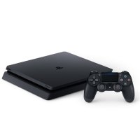 索尼（SONY）PS4 slim500GB 游戏主机 体感游戏机 家用游戏机 支持VR设备 港版黑色