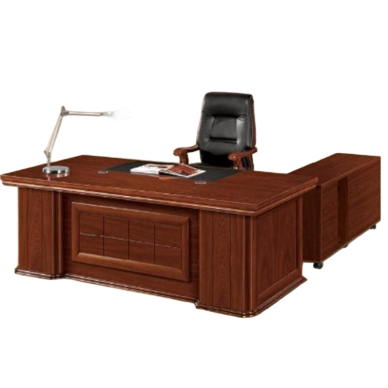 大央班台/办公桌B-15221 2200W*1100D*760H 办公桌员工位单人办公桌组合简约现代办公室老板桌子高清大图