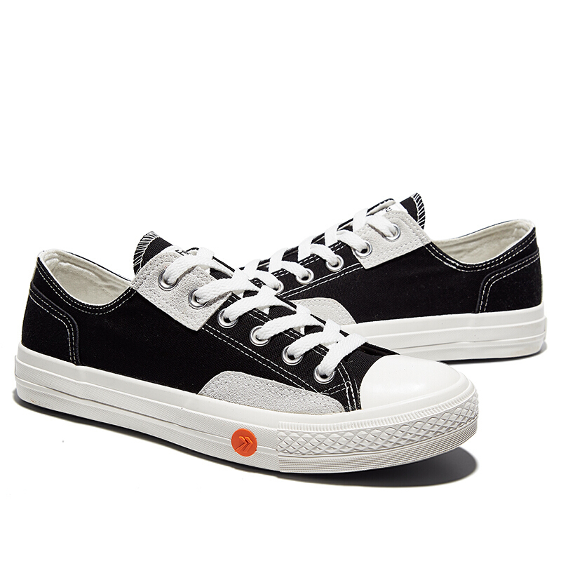 FEIYUE/飞跃帆布鞋男女鞋新款贴布拼接情侣休闲鞋子时尚复古街拍板鞋2020
