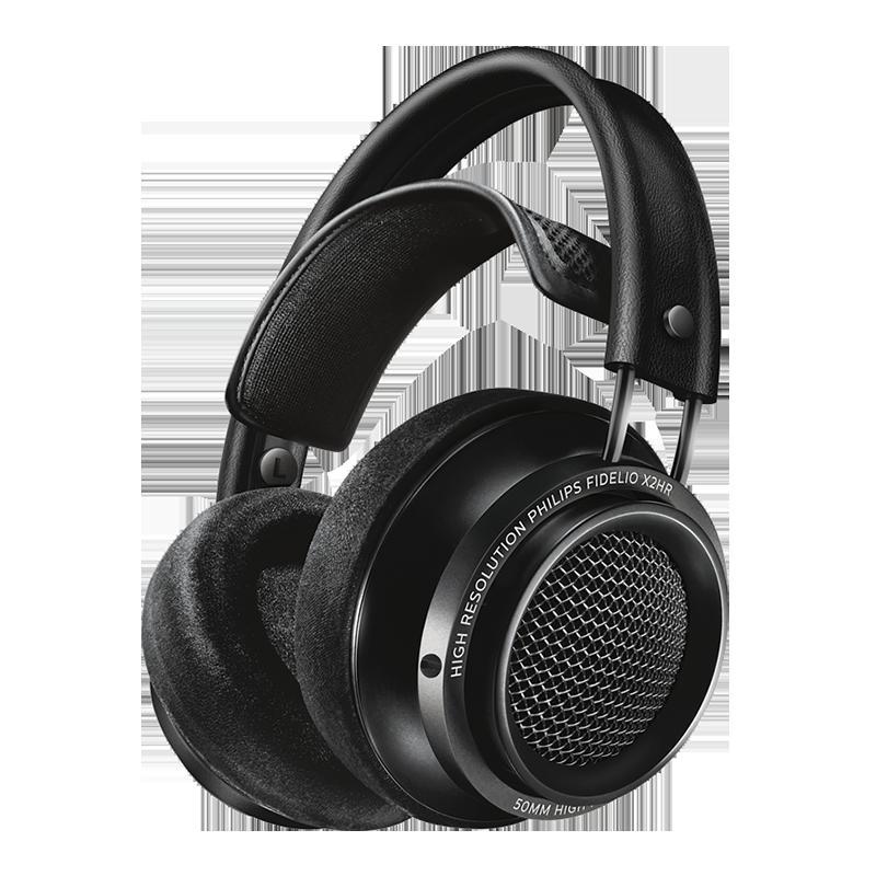 飞利浦头戴式HiFi免提通话耳机X2HR 音乐游戏运动立体声耳机 苹果华为安卓通用 音乐发烧耳机手机直推 网课学习电脑