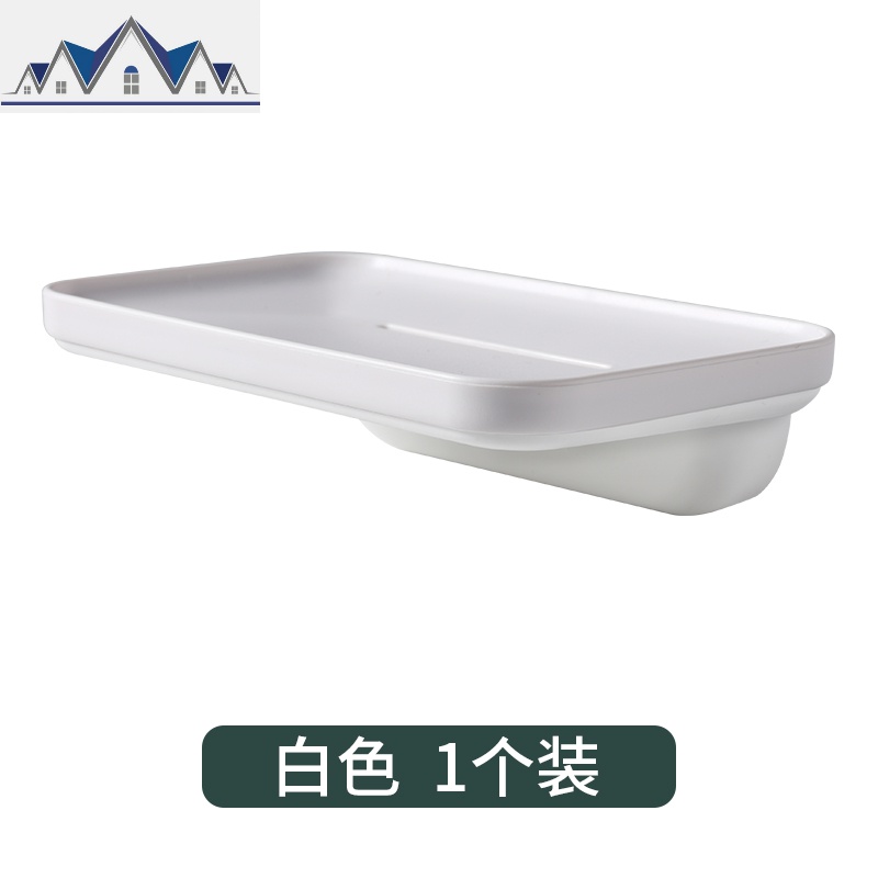 创意香皂盒 肥皂盒沥水壁挂免打孔皂盒卫生间浴室置物架旅行皂托 三维工匠高清大图