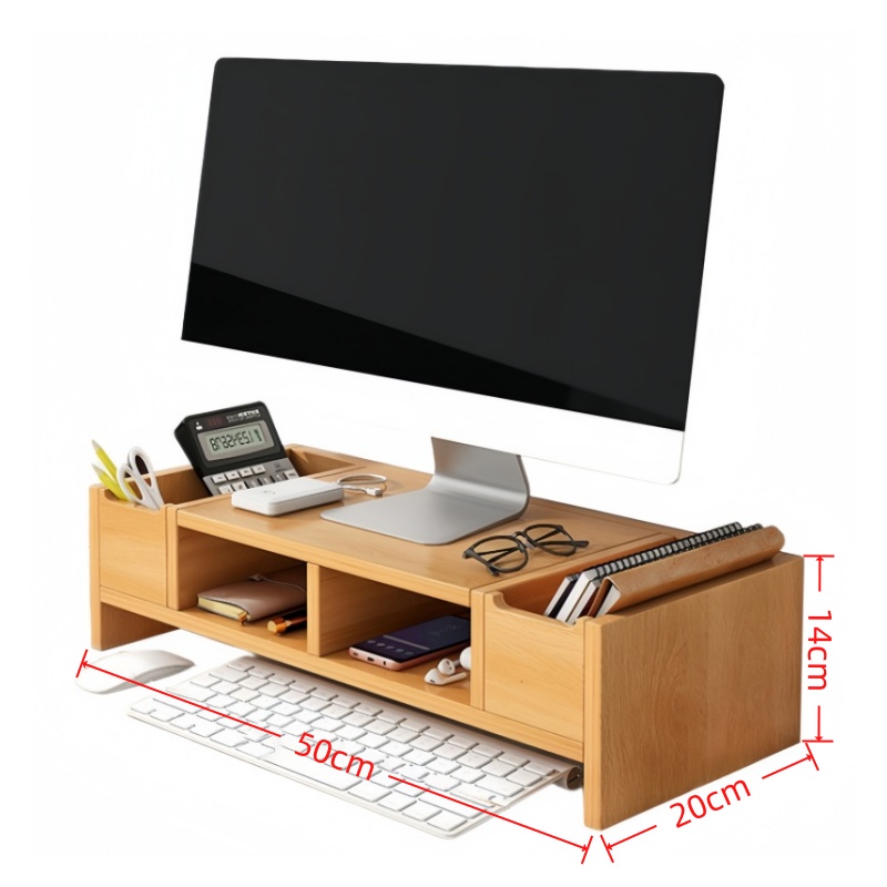 悦兴诚桌面收纳架50*20*14cm个高清大图