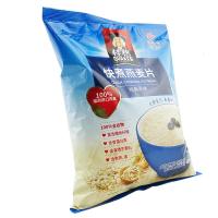 QUAKER桂格快煮燕麦片1478g袋装经典原味粗粮谷物冲饮冲调