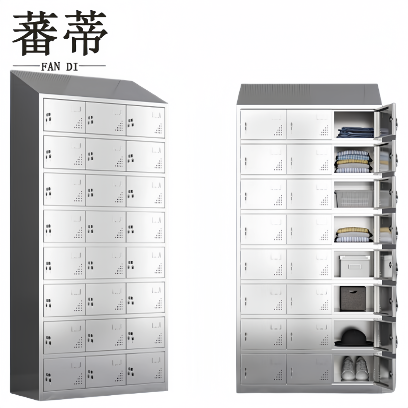蕃蒂不锈钢衣柜高清大图