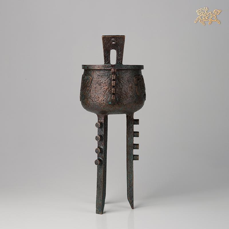 美帮汇全铜摆件 作品《鼎》 铜工艺品 家居饰品 客厅摆件高清大图