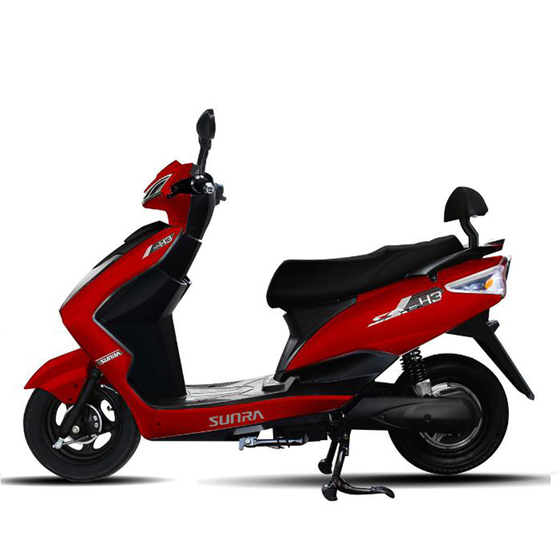 新日(Sunra)电动车 电动摩托车 H3 豪华城市运动款踏板车 成人60V电瓶车