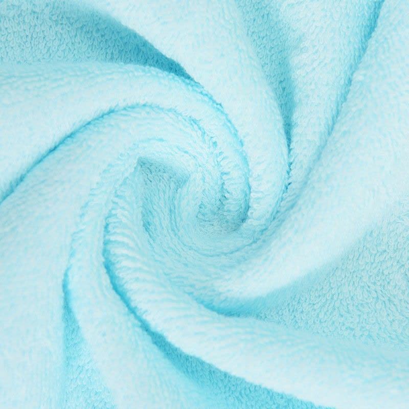 洁丽雅(grace)6734毛巾3条装纯棉素色 70g/条 60*30cm粉色+兰色+黄色图片