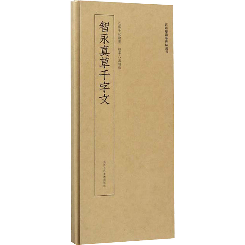 智永真草千字文 高清原大碑帖单片装帧便临摹 释文注释简体旁注 近距离临摹碑帖丛刊中国碑帖名品教程毛笔书法 草书毛笔字