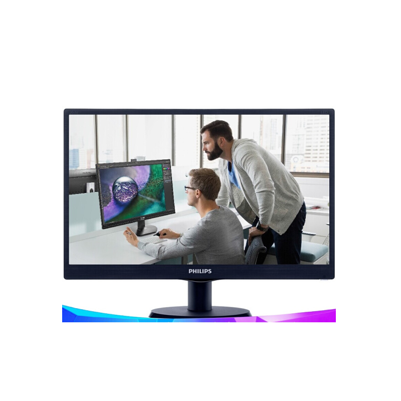 飞利浦(PHILIPS)电脑显示器 203V5LSB2 19.5英寸LED宽屏液晶显示屏幕