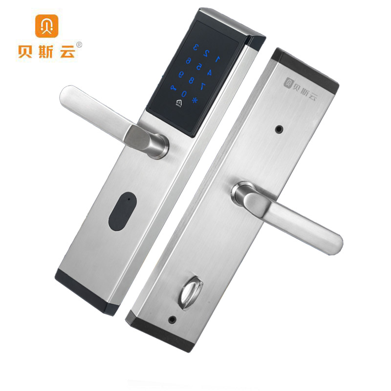 贝斯云 公寓智能锁 BSY-S40刷卡+密码(安装款) 套高清大图