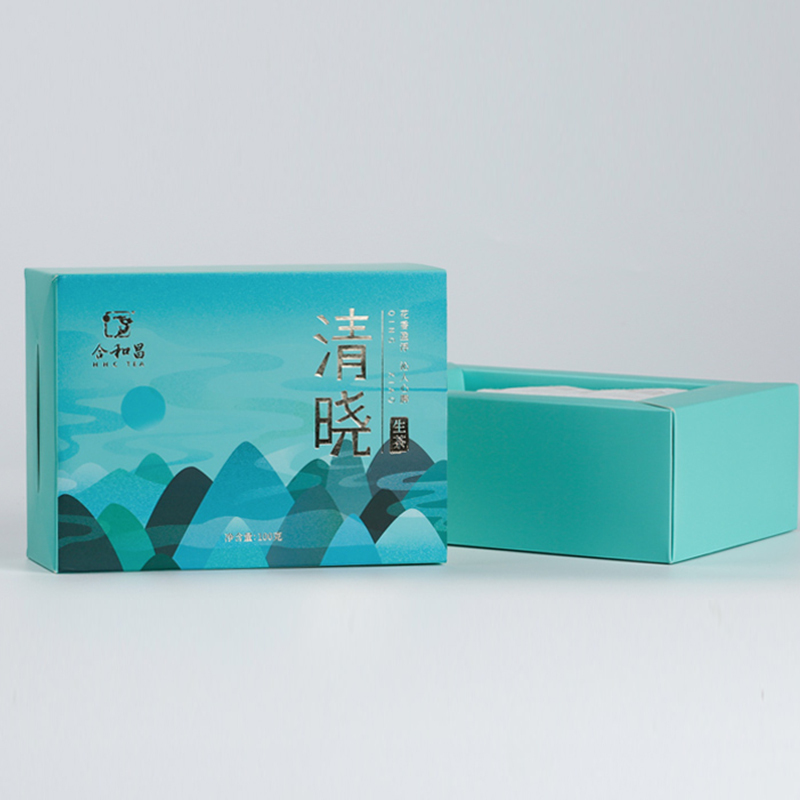 合和昌 2019新品清晓 一芽一叶古树生茶云南普洱散装茶叶实惠100g(单位:盒)