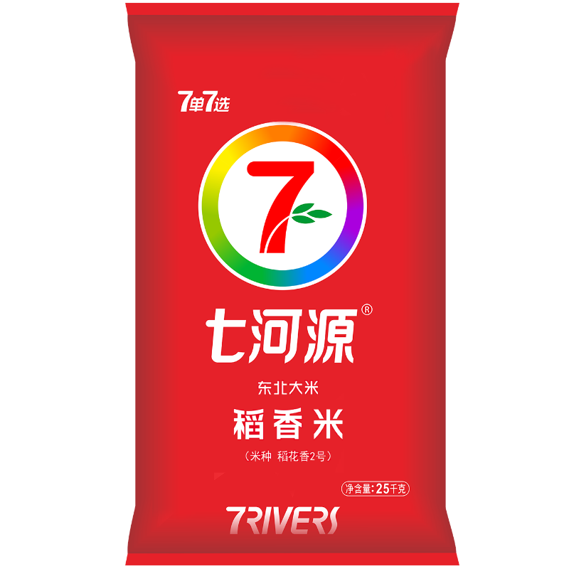七河源 稻香米25kg 东北大米 当季新米 长粒米高清大图
