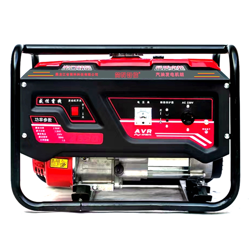 简科智信 汽油发电机组 5KW 220V 手启动 台高清大图