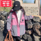 可莉允女童派克服秋冬款2022新款洋气中大童冬季时髦儿童加绒加厚冲锋衣棉服