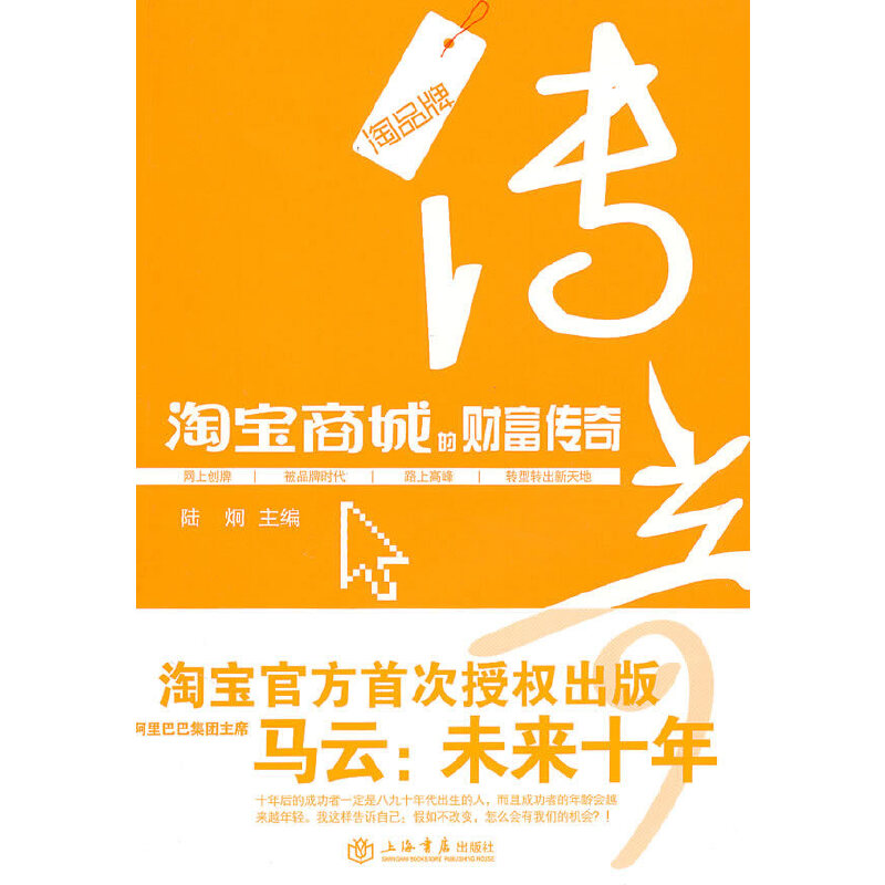 正版新书】淘宝商城的财富传奇陆炯9787545802726