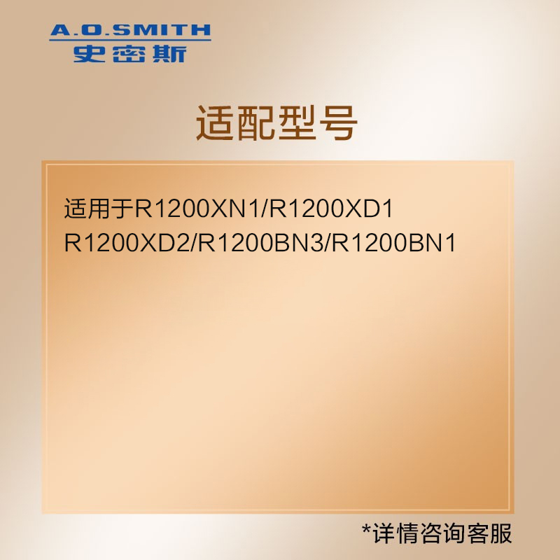 史密斯(A.O.smith) 净水器滤芯 第2级RO膜滤芯卡券1200型 适用于R1200XN1/R1200XD1等