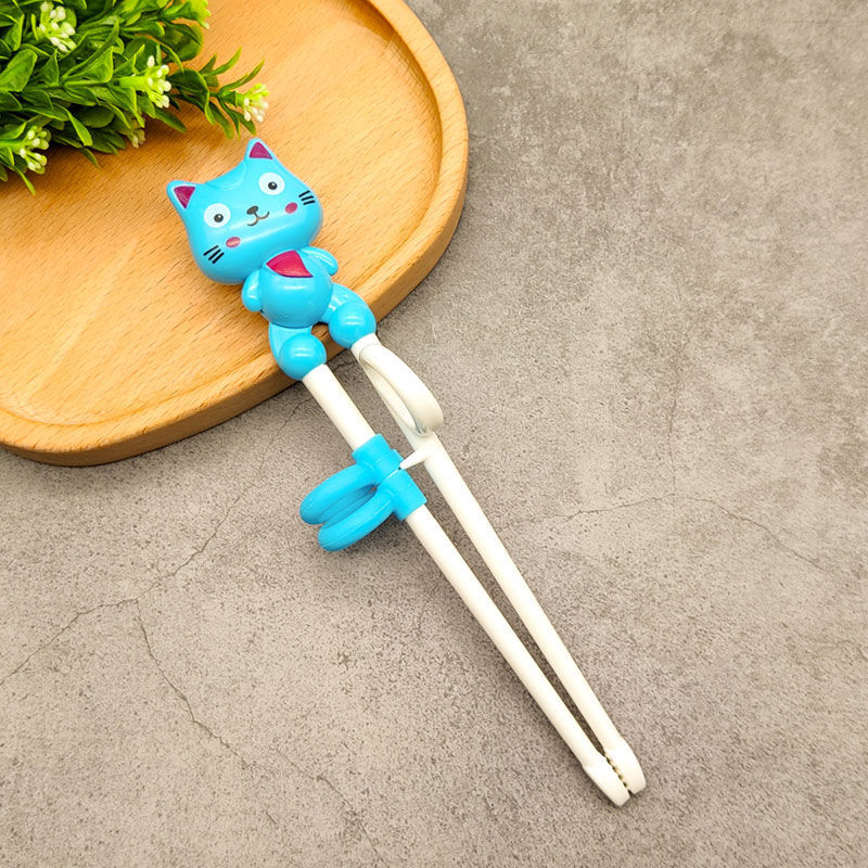 儿童辅助筷子4岁训练筷5-6-7-8-10岁宝宝学习筷子矫正器实木一段3