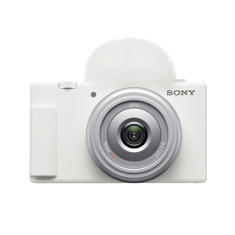 索尼(Sony)ZV-1F学生入门相机 逛展探店扫街 怎么拍都好看 超广角定焦20mm F2.0大光圈镜头 小巧轻便 Vlog相机 黑色高清大图
