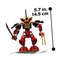 LEGO乐高幻影忍者系列7岁以上154颗武士X机甲70665玩具