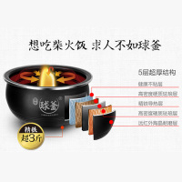 苏泊尔（SUPOR）球釜电饭煲 CFXB40HC12-120 IH电磁加热家用多功能 精铁球釜内胆 4L电饭锅 预约功能