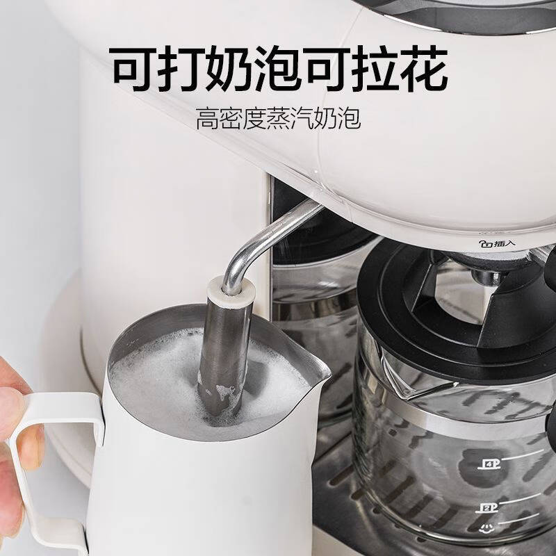 磨客(MOKKOM) 桌面意式咖啡机 牛奶白 MK-382W(单位:台)高清大图